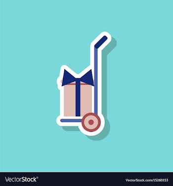 Fashion patch sale sticker gift delivery vector image