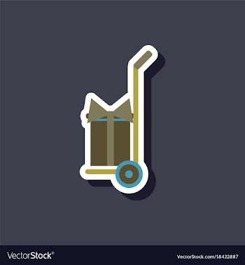 Fashion patch sale sticker gift delivery vector image