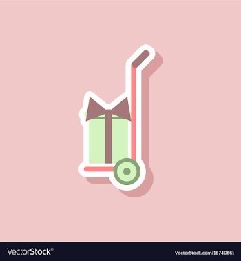 Fashion patch sale sticker gift delivery vector image