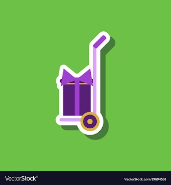 Fashion patch sale sticker gift delivery vector image