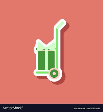 Fashion patch sale sticker gift delivery vector image