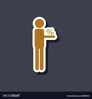 Fashion patch sale sticker human discounts vector image
