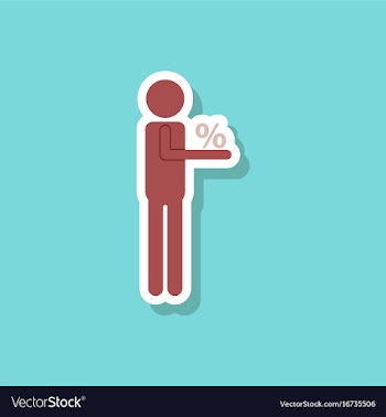 Fashion patch sale sticker human discounts vector image