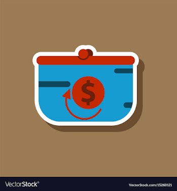 Fashion patch sale sticker purse discount vector image