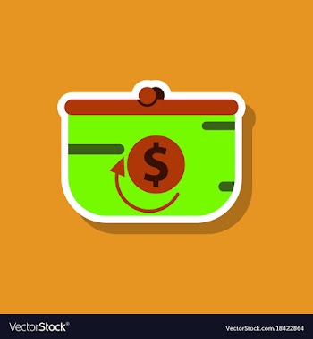 Fashion patch sale sticker purse discount vector image