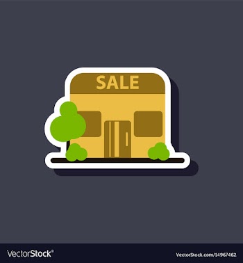 Fashion patch sale sticker shop sale vector image