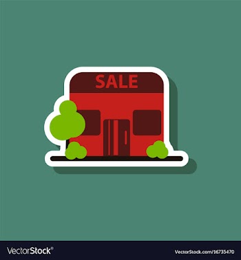 Fashion patch sale sticker shop sale vector image