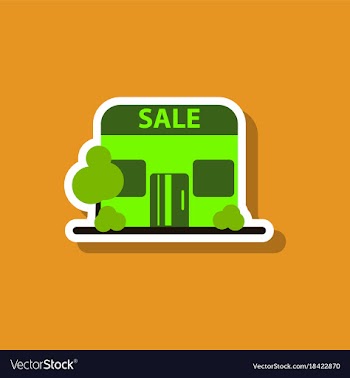 Fashion patch sale sticker shop sale vector image