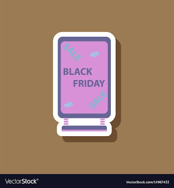 Fashion patch sale sticker signboard black vector image