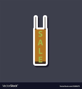 Fashion patch sale sticker signboard discount vector image