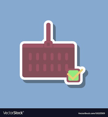 Fashion patch sale sticker supermarket basket vector image