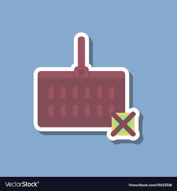 Fashion patch sale sticker supermarket basket vector image