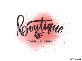 Fashion premium shop logo vector illustration