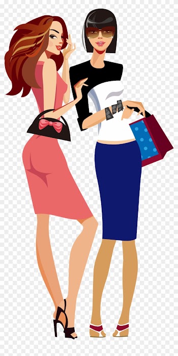 Fashion Shopping Girl - Running In Heels: Quick And Smart Snack