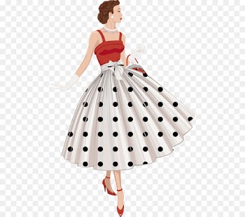 Fashion, Vintage Clothing, Dress, White, Clothing PNG