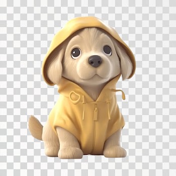 Fashionable baby golden, PNG transparent background