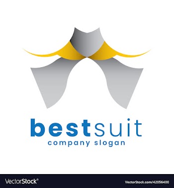 fashionable gents suit logo