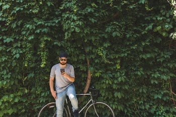 Fashionable Man Outside