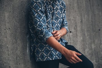 Fashionable Mens Shirt Modelled