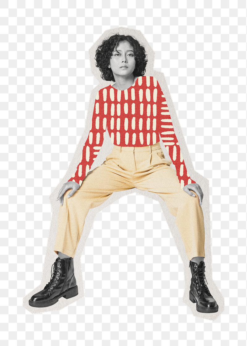 Fashionable woman png  sticker, | Free PNG - rawpixel
