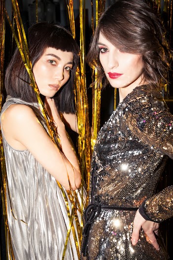 Fashionable Women at the Party