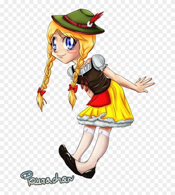 Fast Facts - German Girl Png