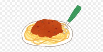 ミートソース・スパゲッティのイラスト - Fast Food