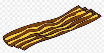 Fast Food, Breakfast, Bacon Clipart By Gerald G - Sausage And Bacon Clip Art