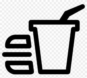 Fast Food Burger And Drink Comments - Food And Drink Transparent Vector