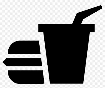 Fast Food Burger And Drink Comments - Food And Drink Vector