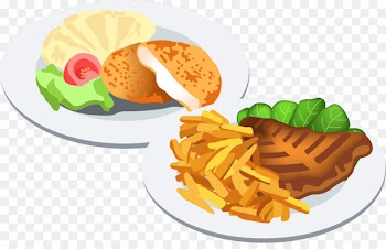 Fast food Dish Clip art - Food steak fries PNG vector material 