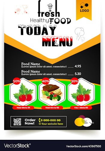fast food flyer delicious flyer burger template