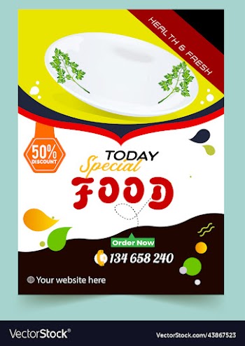 fast food flyer delicious flyer burger template