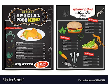 fast food flyer delicious flyer burger template