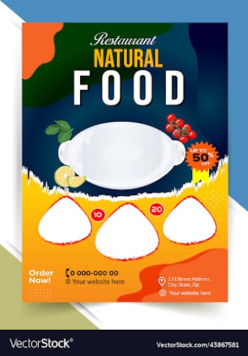 fast food flyer delicious flyer burger template