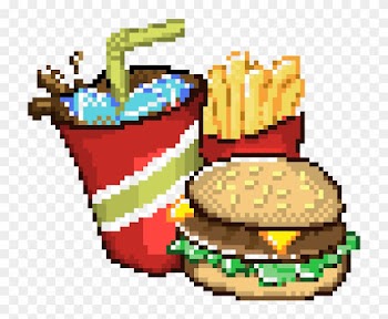 Fast Food - ) - Food Pixel Transparent