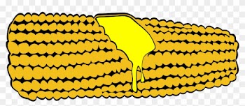 Fast Food, Lunch-dinner, Corn Clipart By Gerald G - Clip Art Corn On The Cob