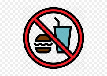 Fast-food Not Allowed Icon - Fast Food