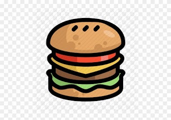 Fast Food Sandwich Menu Restaurant Lunch Stock Vector - Fast Food