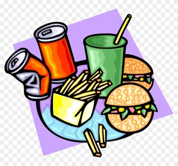 Fast Foods Royalty Free Vector Clip Art Illustration - Junk Food Clip Art