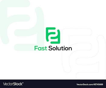 fast solution logo design - fs logo design free ve
