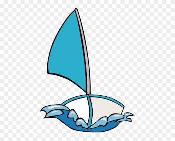 Fast Yacht Clip Art At Clker - Cute Sailing Boat Tote Bag, Adult Unisex, Natural