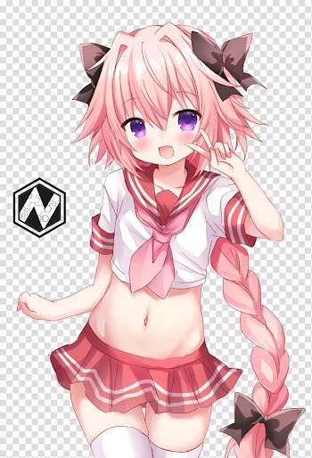 Fate/stay night Fate/Grand Order Fate/Apocrypha Astolfo Anime, Anime transparent background PNG clipart
