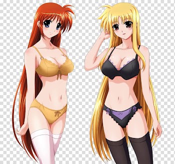 Fate Testarossa Nanoha Takamachi Magical Girl Lyrical Nanoha, Season 3 Anime Dakimakura, Anime transparent background PNG clipart