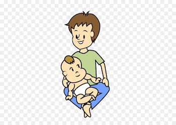 Father, Drawing, Boy, Cartoon, Child PNG