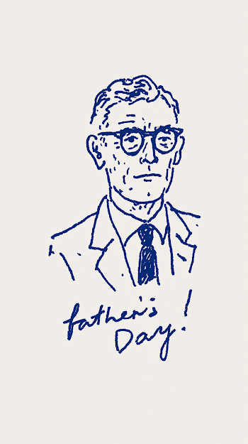 Father's Day Illustration