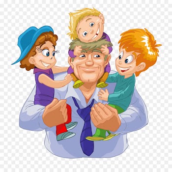 Father's Day Image Illustration Desktop Wallpaper - father son hunting 