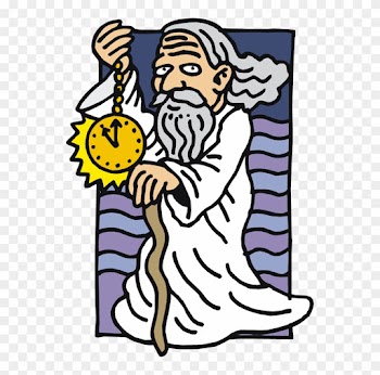 Father Time Death Mother Nature New Year Clip Art - Father Time Death Mother Nature New Year Clip Art