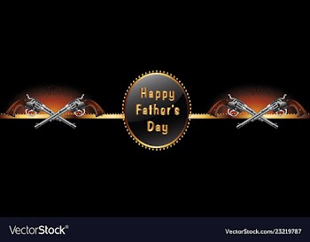 Fathers day banner vector image