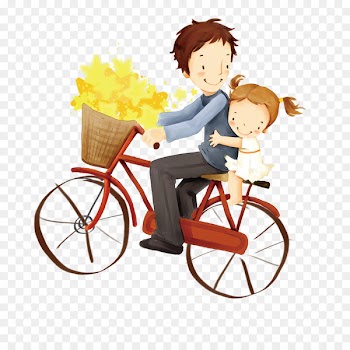 Fathers Day Cartoon Child - Father's Day People 